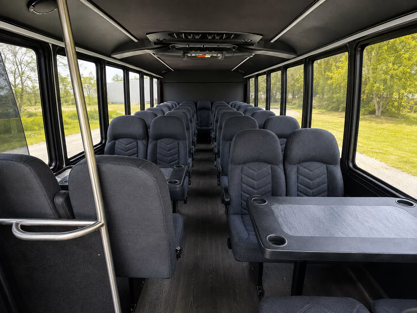 brownsville 20 passenger minibus inside