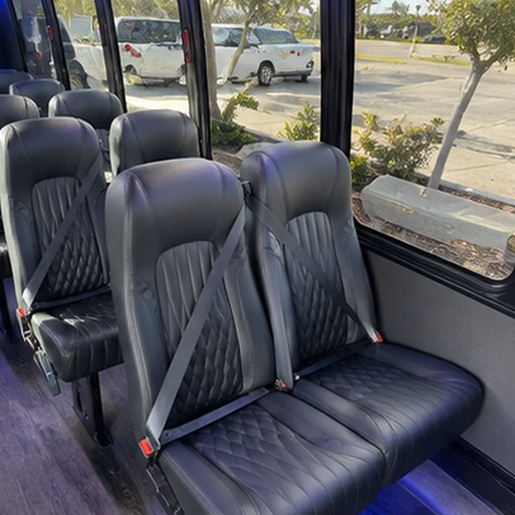 brownsville 25 passenger minibus inside
