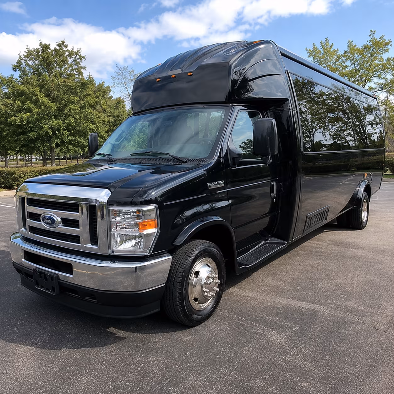 brownsville concert live event party bus rental