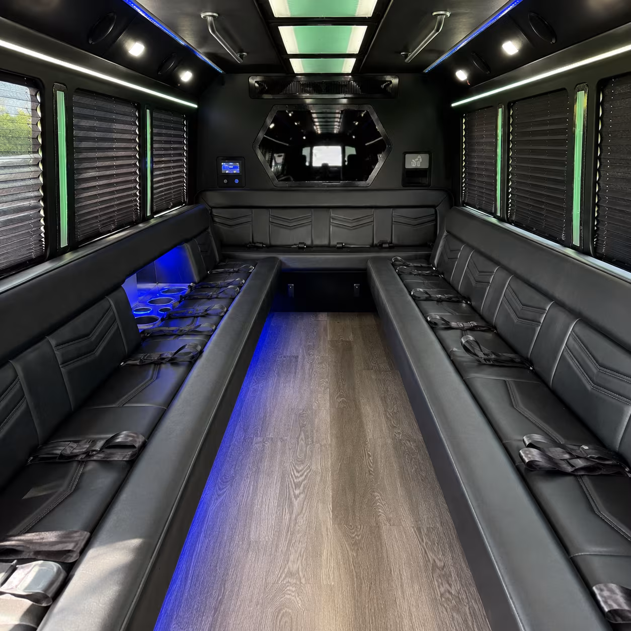 brownsville corporate event party bus rental
