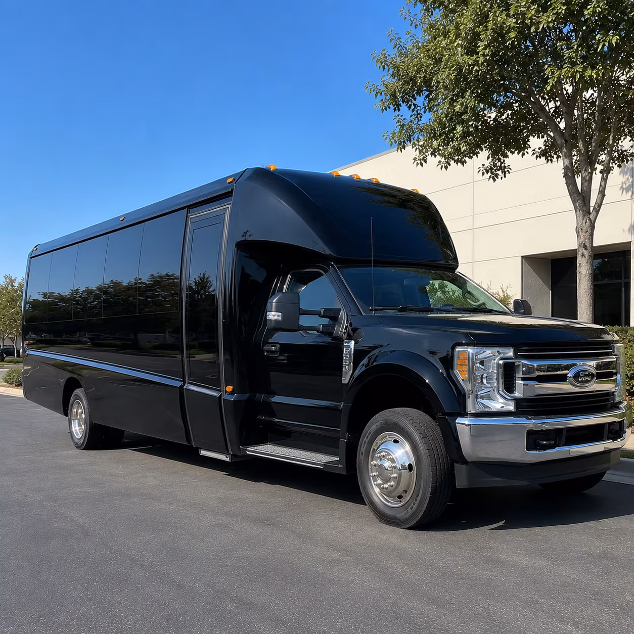 brownsville corporate event transportation onboard seating