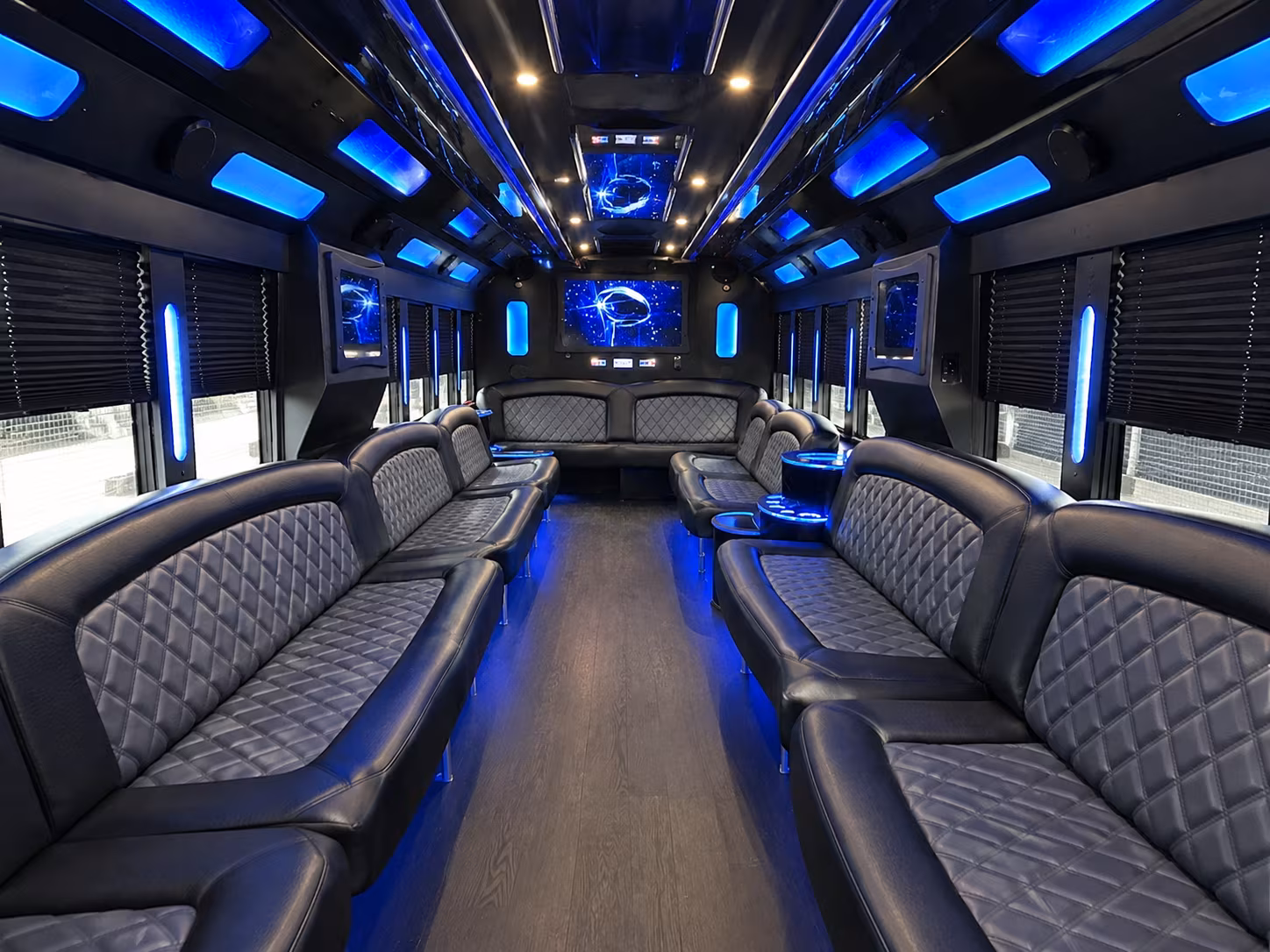 brownsville night out party bus rental