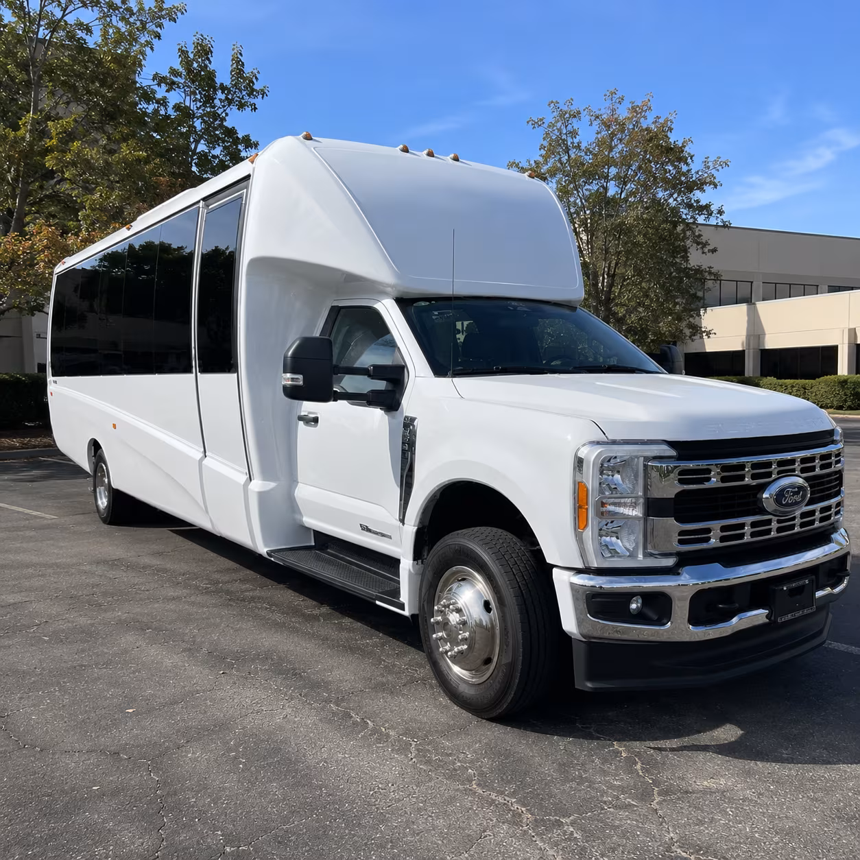 corporate airport transfer buses at brownsville south padre island international airport