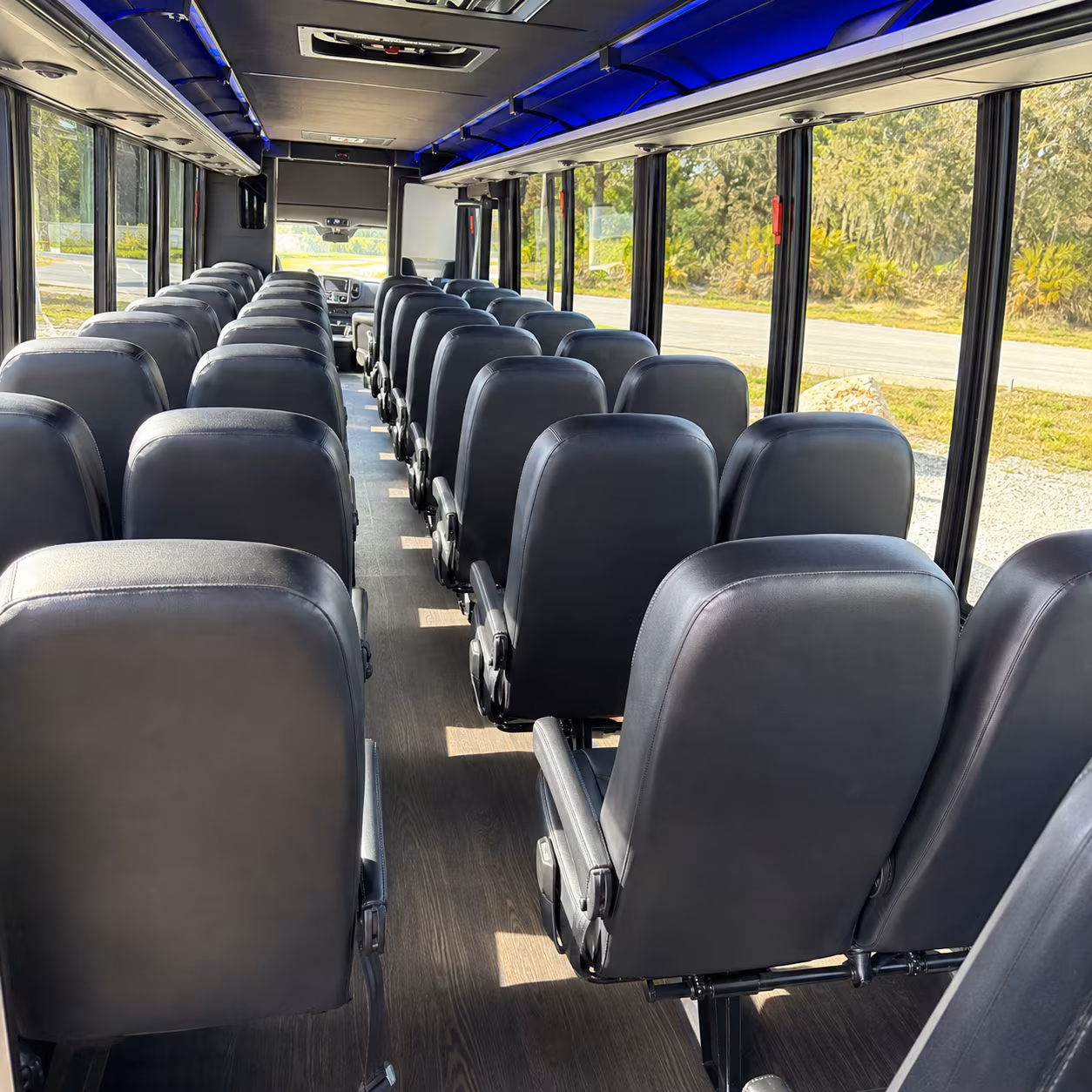 does the day of the week or the date change what a bus rental costs in brownsville